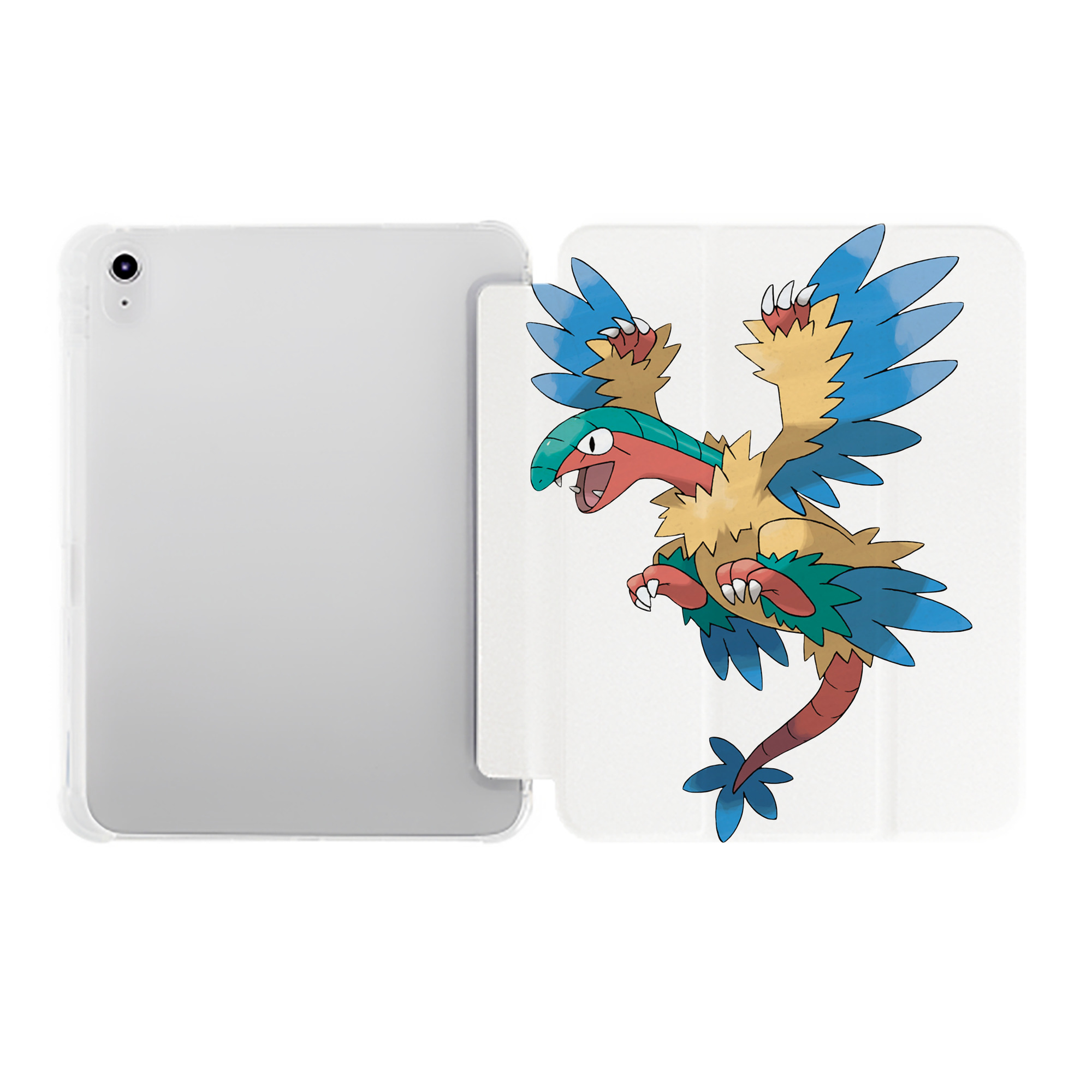 （画像用） ポケットモンスター Pokémon IPad ケース ペン収納付き 三つ折りスタンド PUレザー×シリコン 対応機種9.5/10.5/10.9インチ